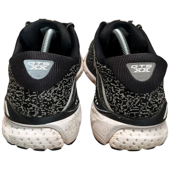 Brooks Adrenaline GTS 20 Men's SZ 11.5 Sneaker Black White Oreo READ Need Insole - Picture 4 of 16